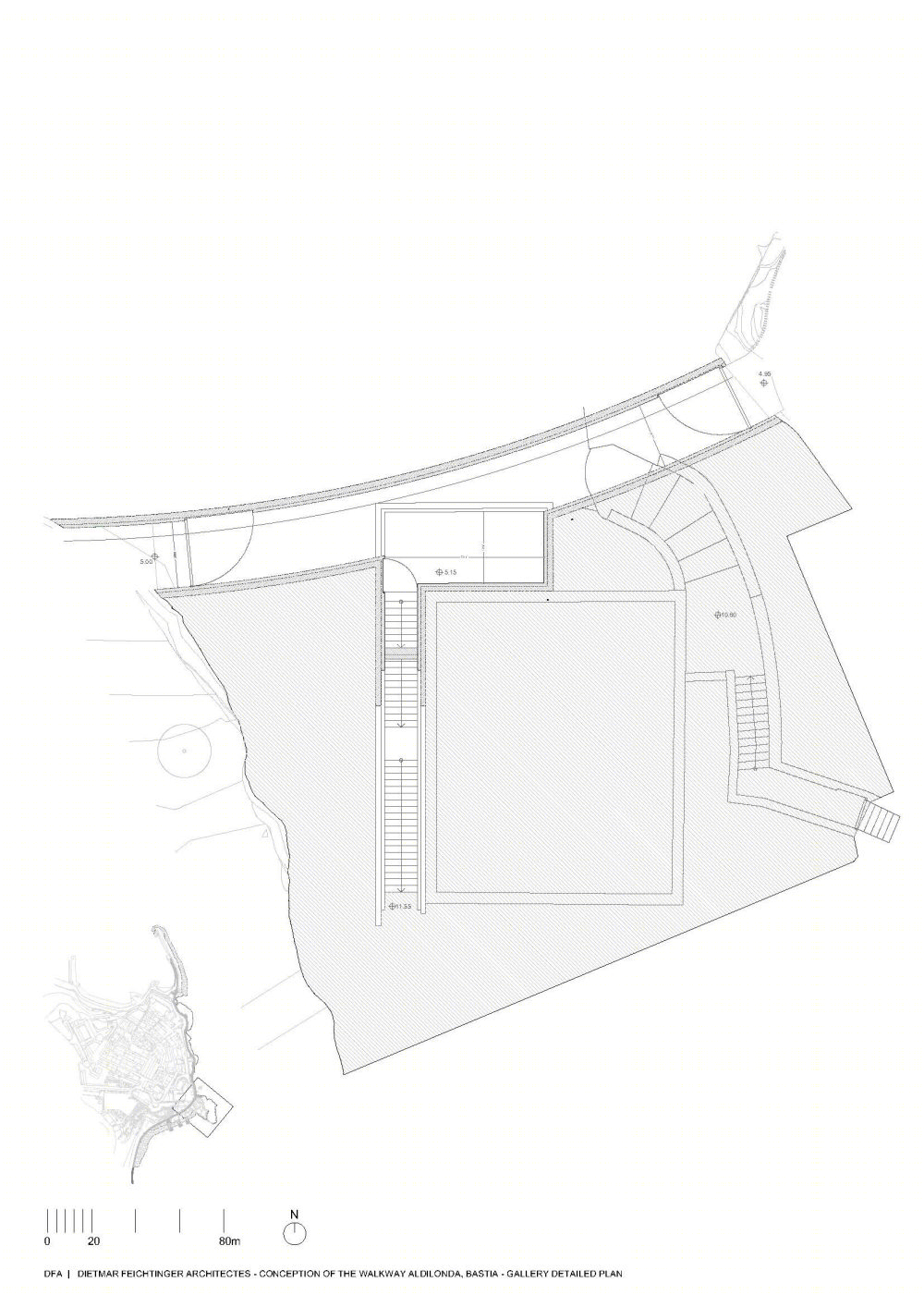 法国巴斯蒂亚亚蒂珑达海上长廊设计丨Dietmar Feichtinger Architectes-72