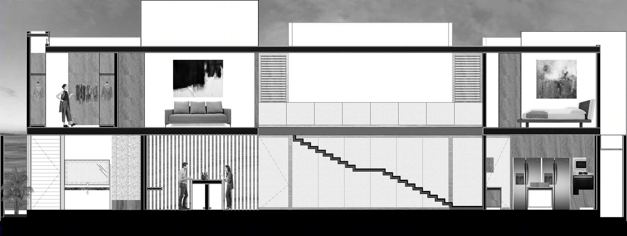 秘境别墅（Pedregal House）-17
