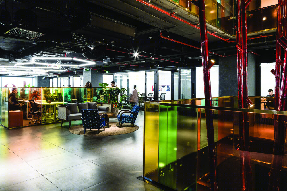越南河内色站共享办公空间设计-23