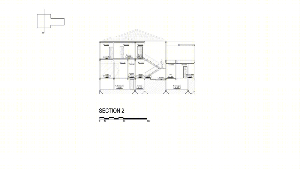 印尼热带现代住宅设计 自然通风与绿色环保理念-33