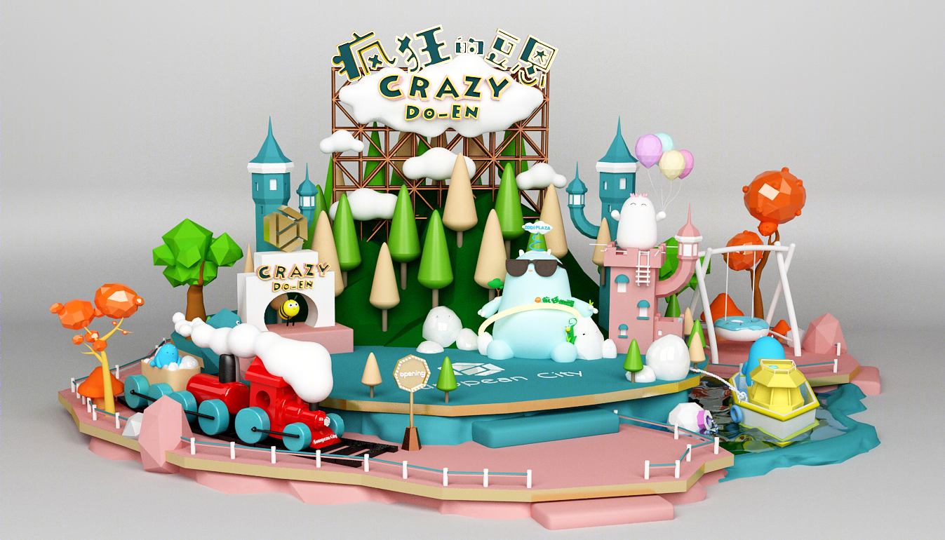 CRAZY DO·EN IP 开业美陈-10