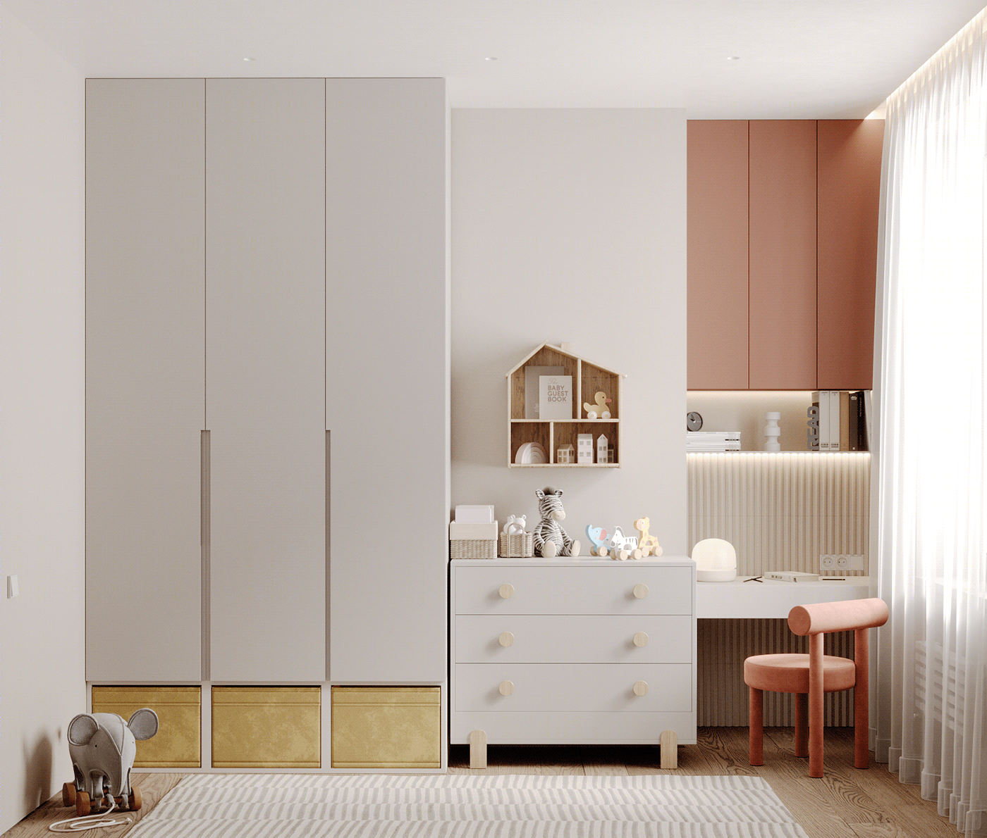 90平 开放式户型设计-27