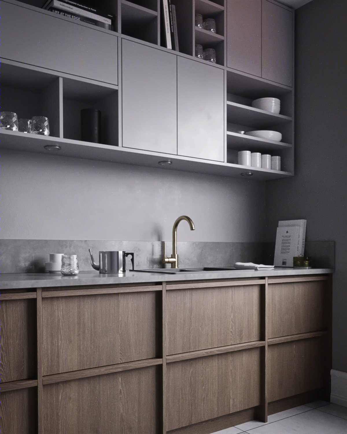 Anastasiya Gushchina丨公寓丨Various interior visualisations-4