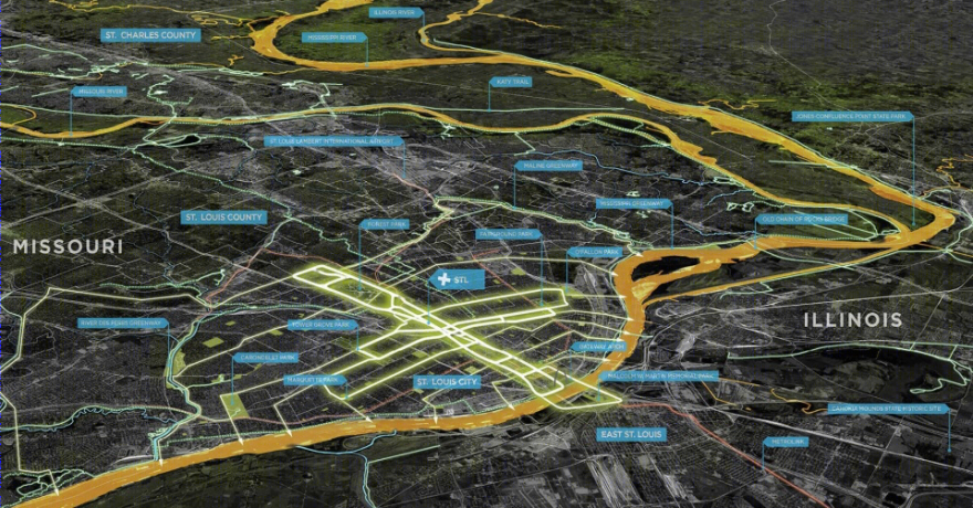 圣路易斯绿道规划 | 连接城市断裂带的生态经济方案-23