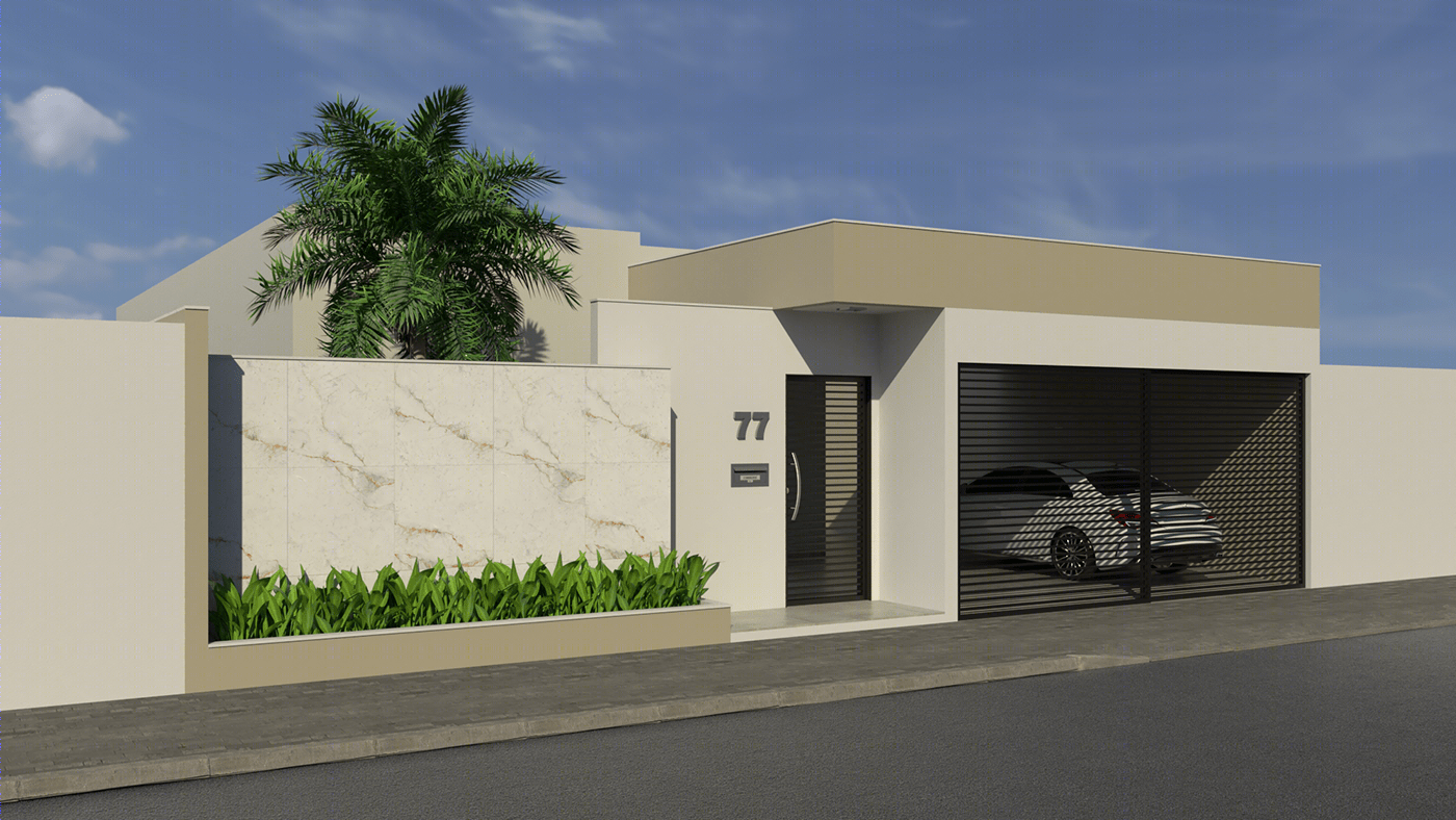RENDER FACHADA R-2