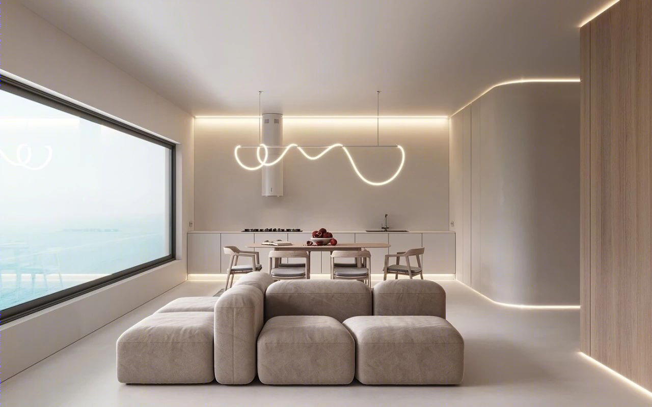 葡萄牙极简原木公寓-2