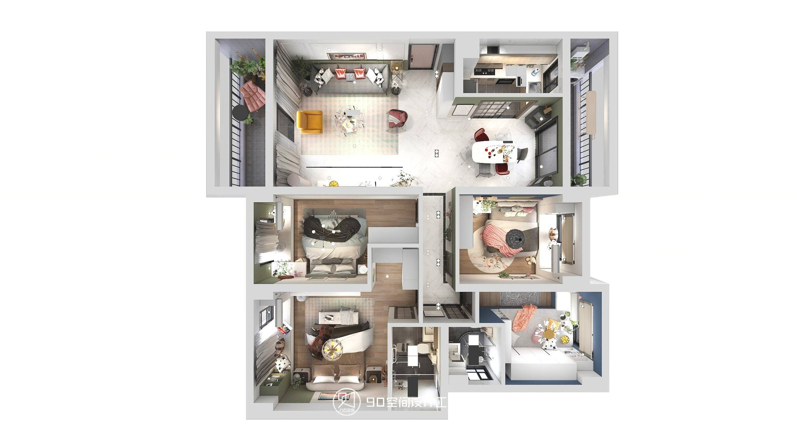 《环游星空》现代家居设计-5