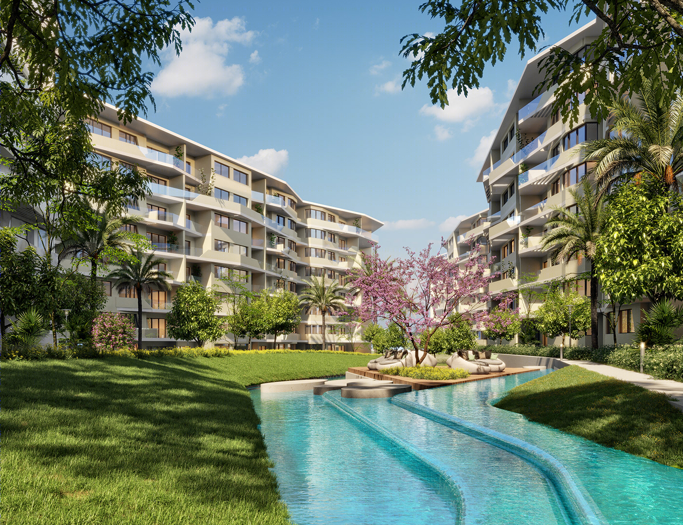 新开罗的中世纪现代公寓丨埃及开罗丨EZAN Developments-7