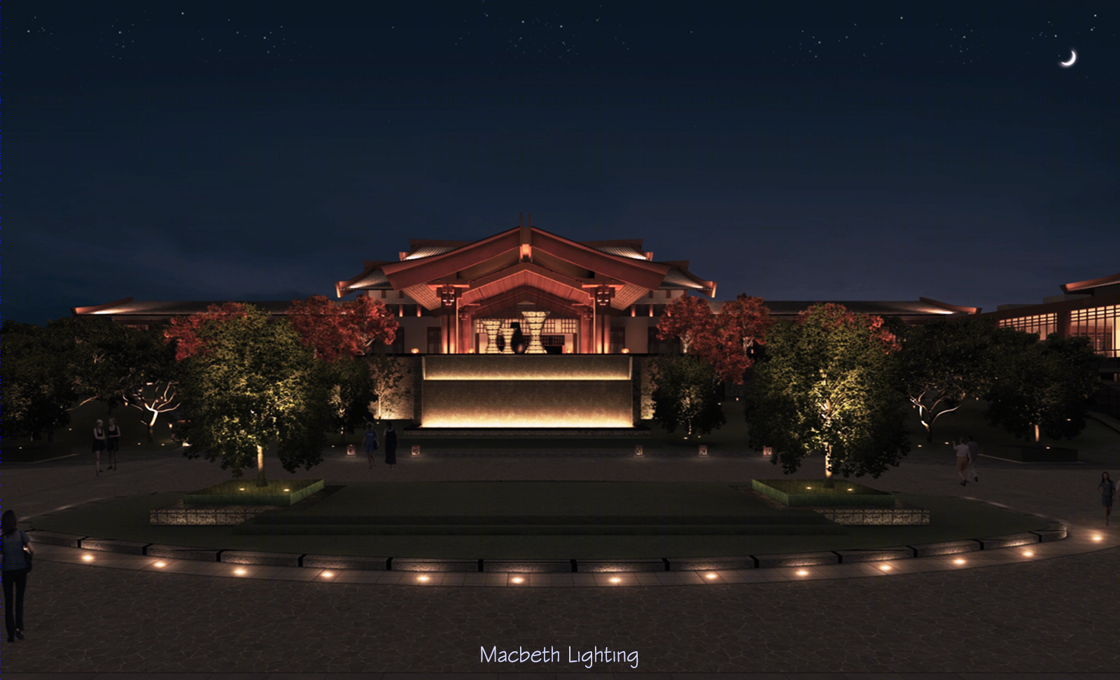 土福灣中堂喜來登大酒店灯光设计-34