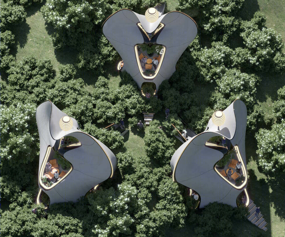 E·osteel Mother Nature 模块化预制生活博物馆房屋丨意大利丨MASK Architects-6