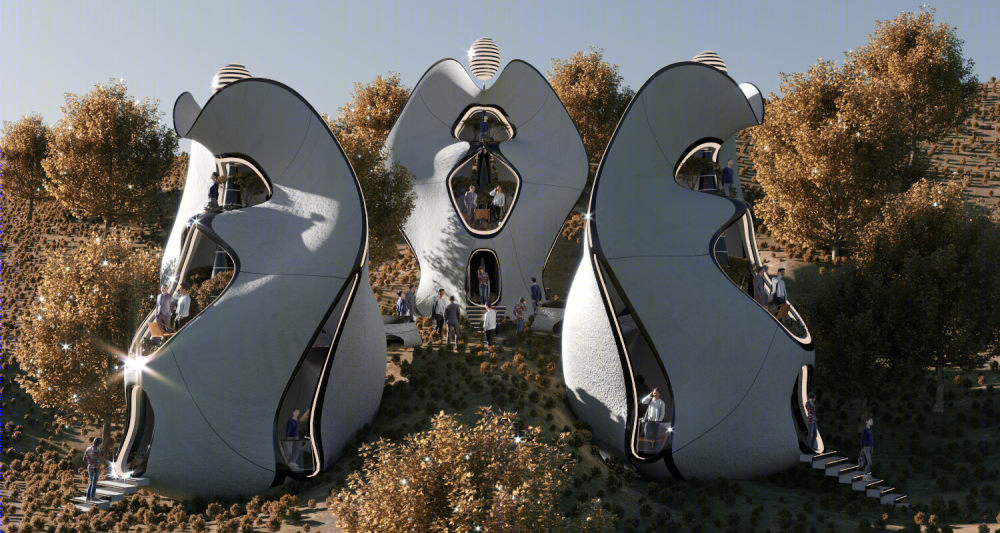 E·osteel Mother Nature 模块化预制生活博物馆房屋丨意大利丨MASK Architects-8