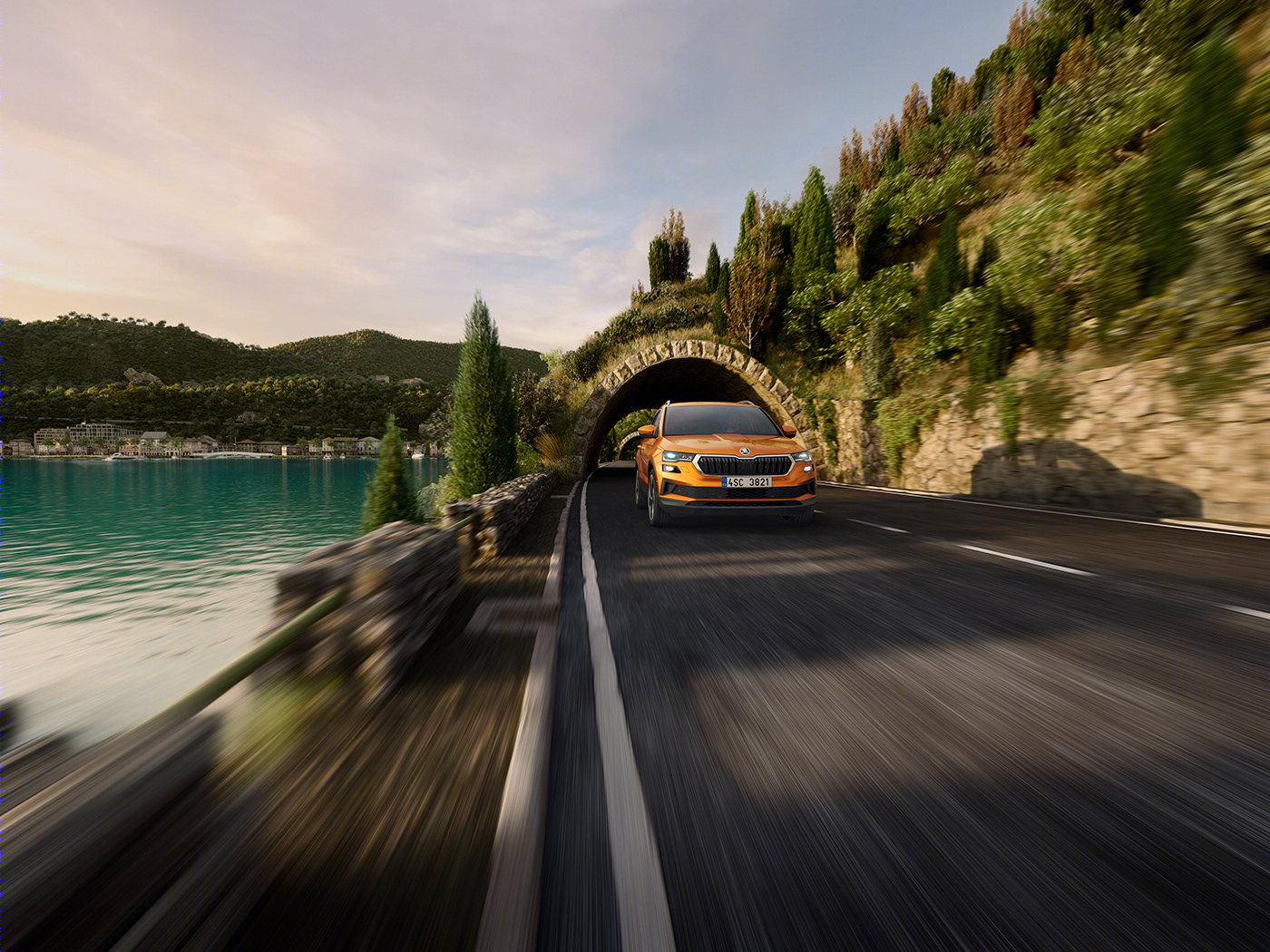ŠKODA KAROQ 全 CGI 项目丨Jakub Hanzlíček-0