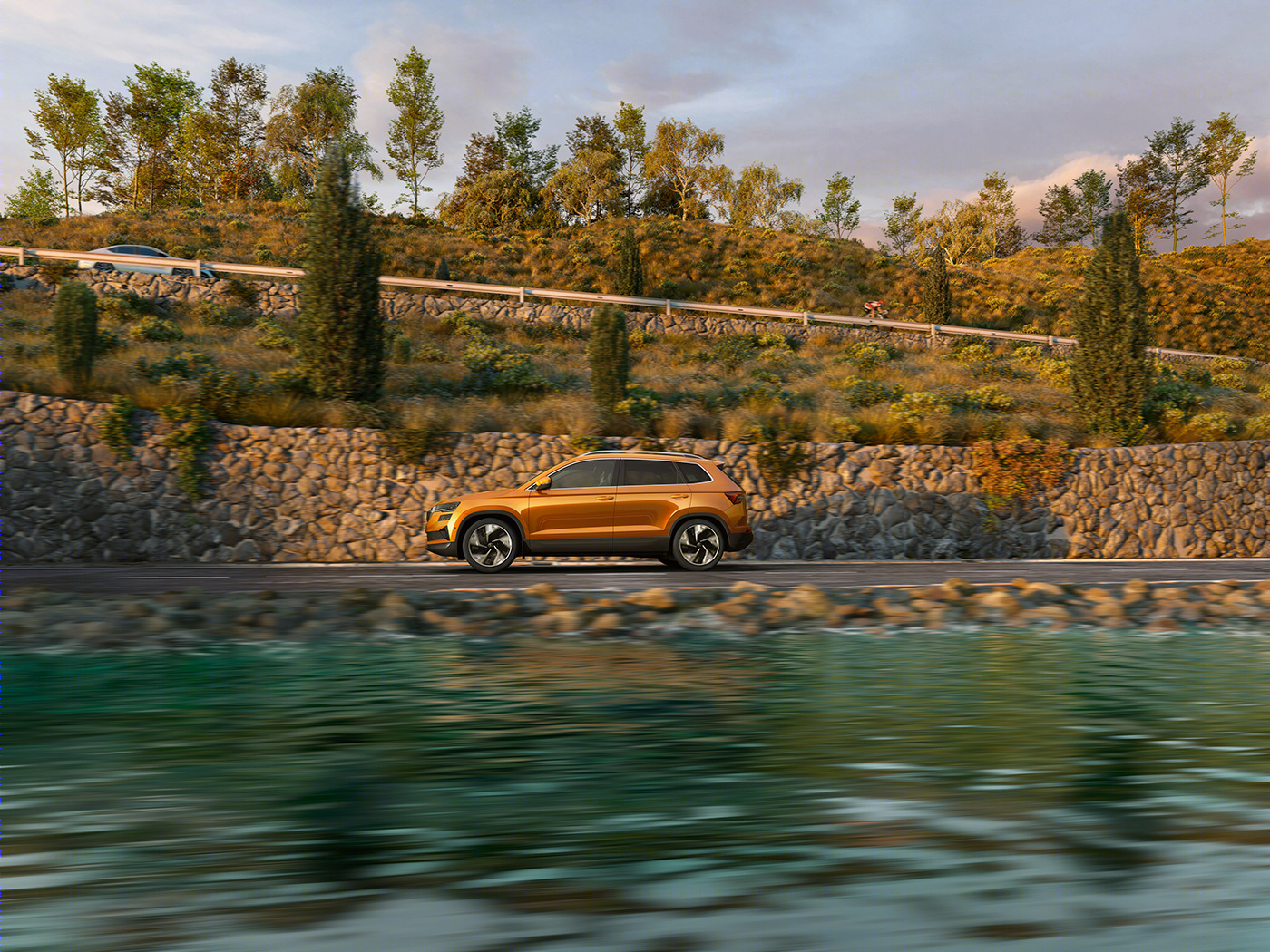 ŠKODA KAROQ 全 CGI 项目丨Jakub Hanzlíček-1