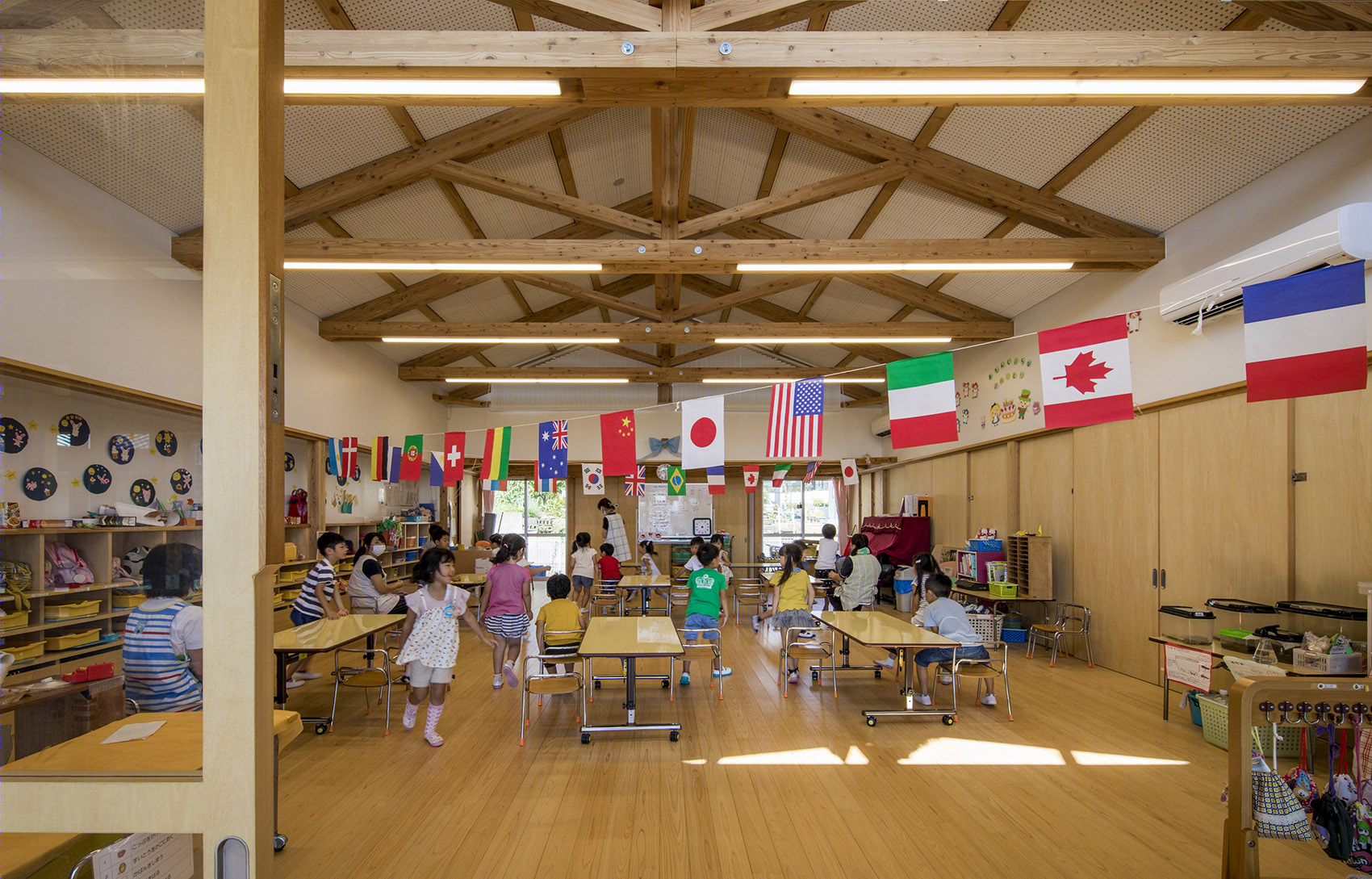 日立市立花山幼儿园丨日本茨城丨三上建筑事务所-55