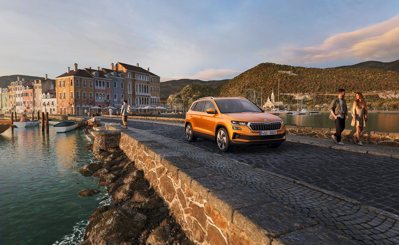 ŠKODA KAROQ 全 CGI 项目丨Jakub Hanzlíček-2