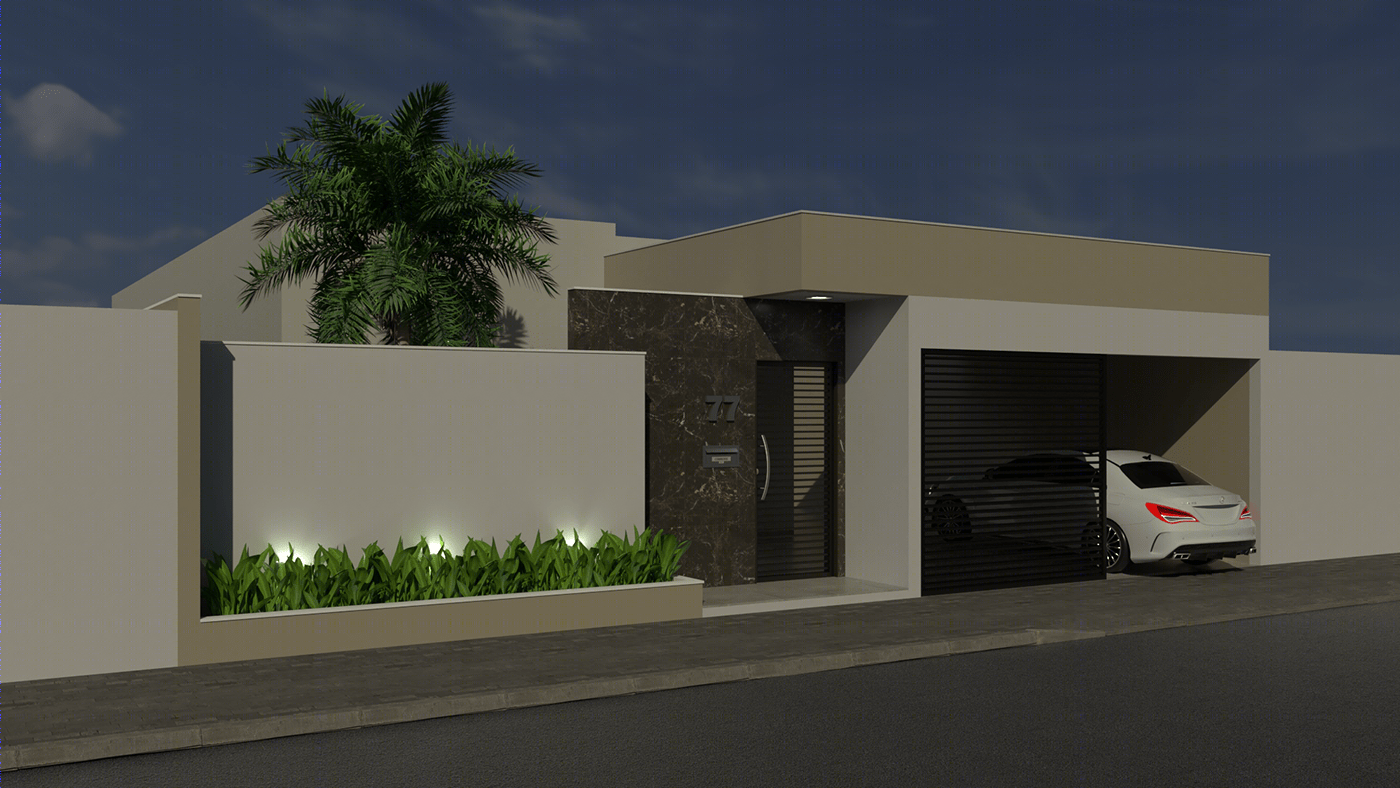 RENDER FACHADA R-6
