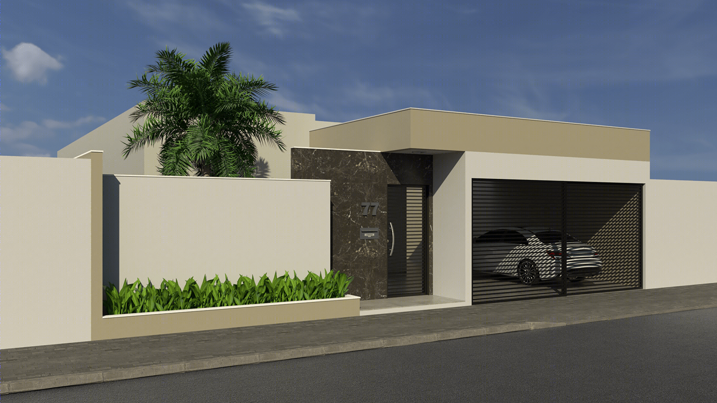 RENDER FACHADA R-5