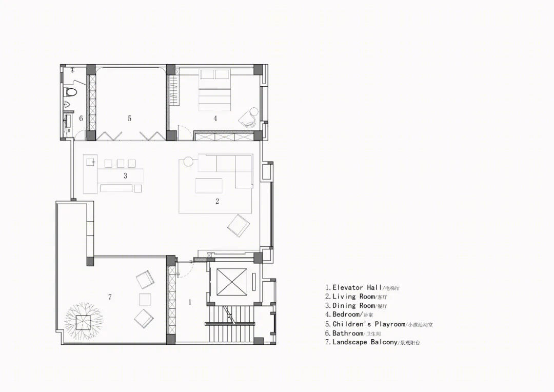 AD艾克建筑设计丨别墅丨谢培河 | 红盒子-48