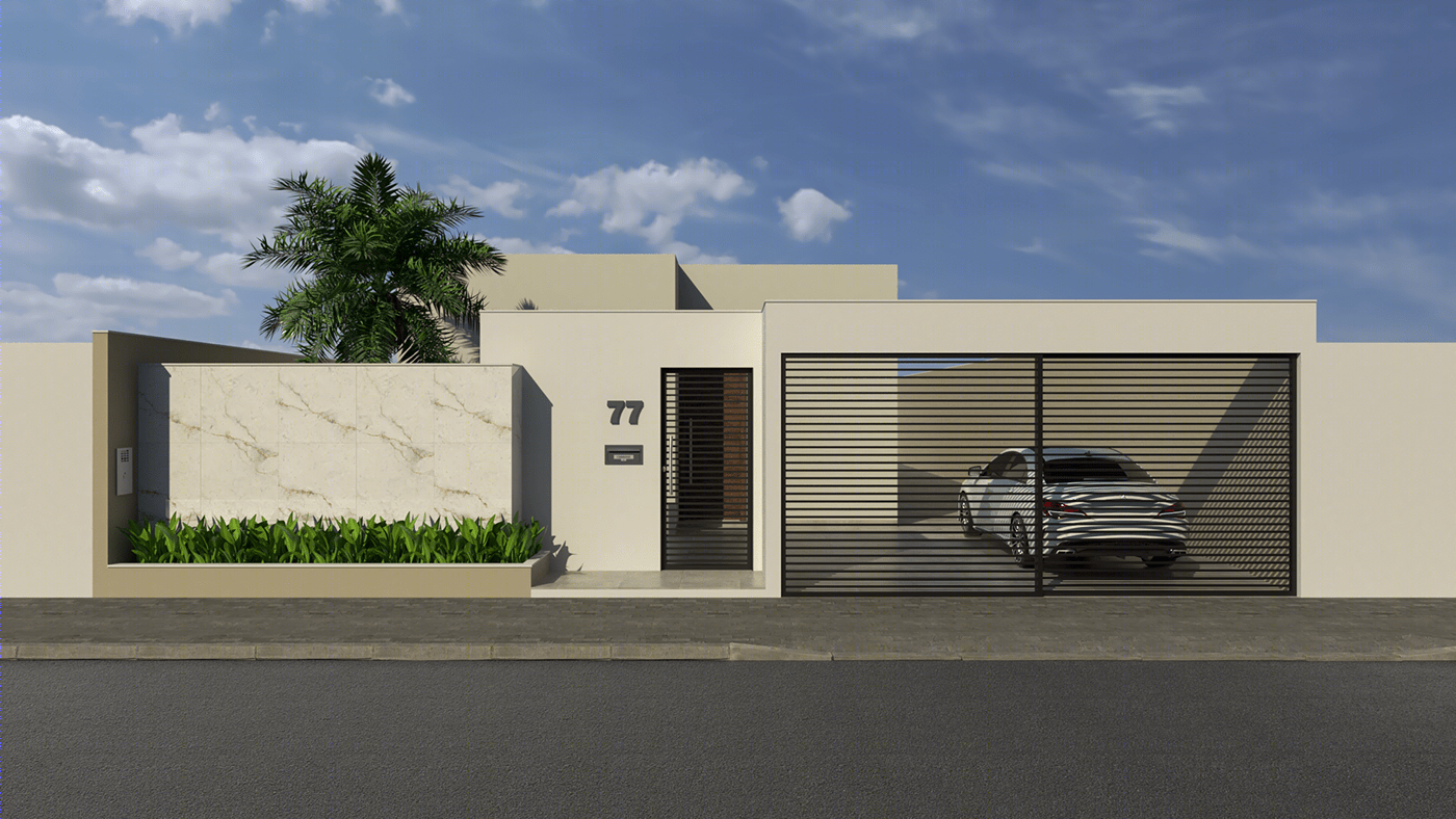 RENDER FACHADA R-7