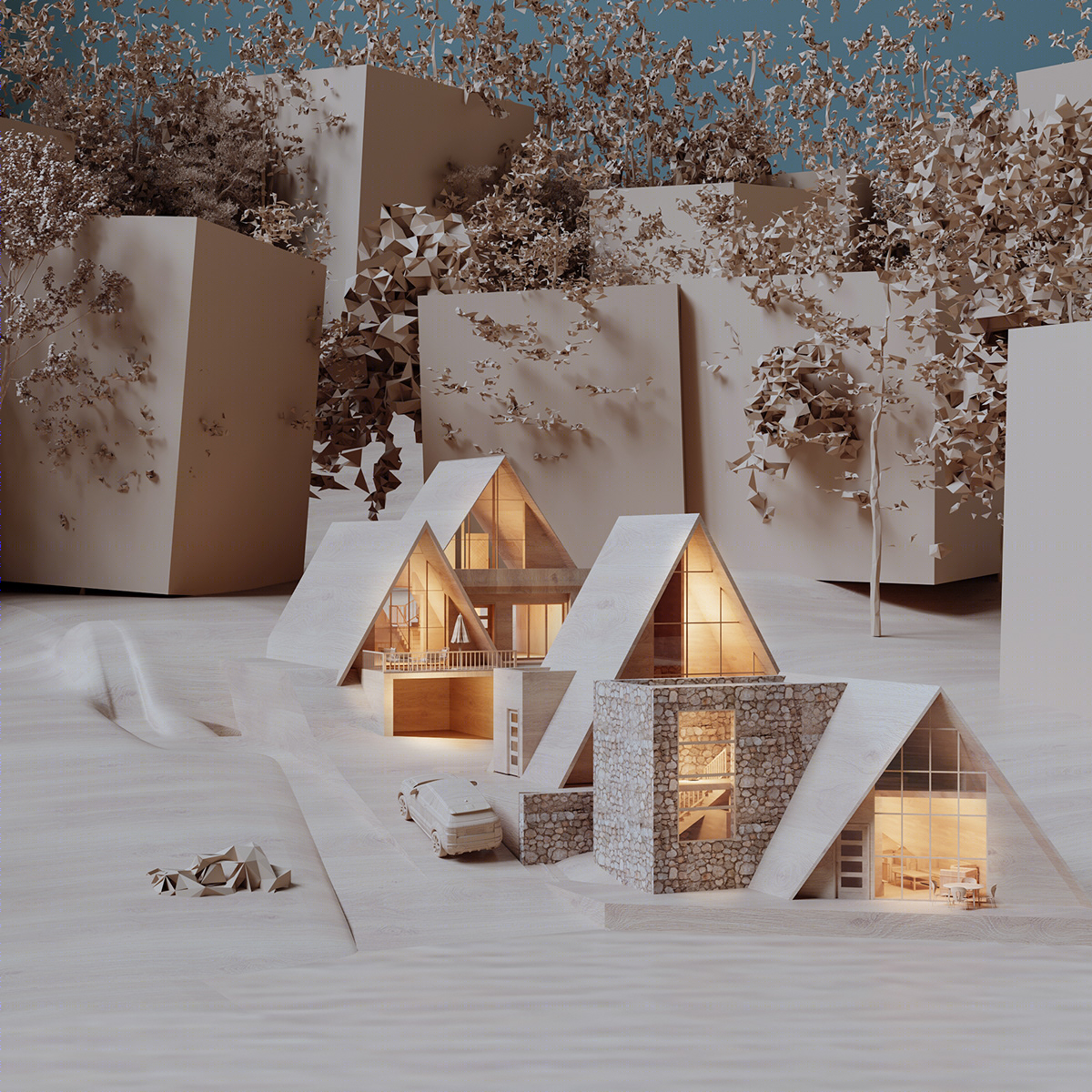 Boge 三家庭别墅-3