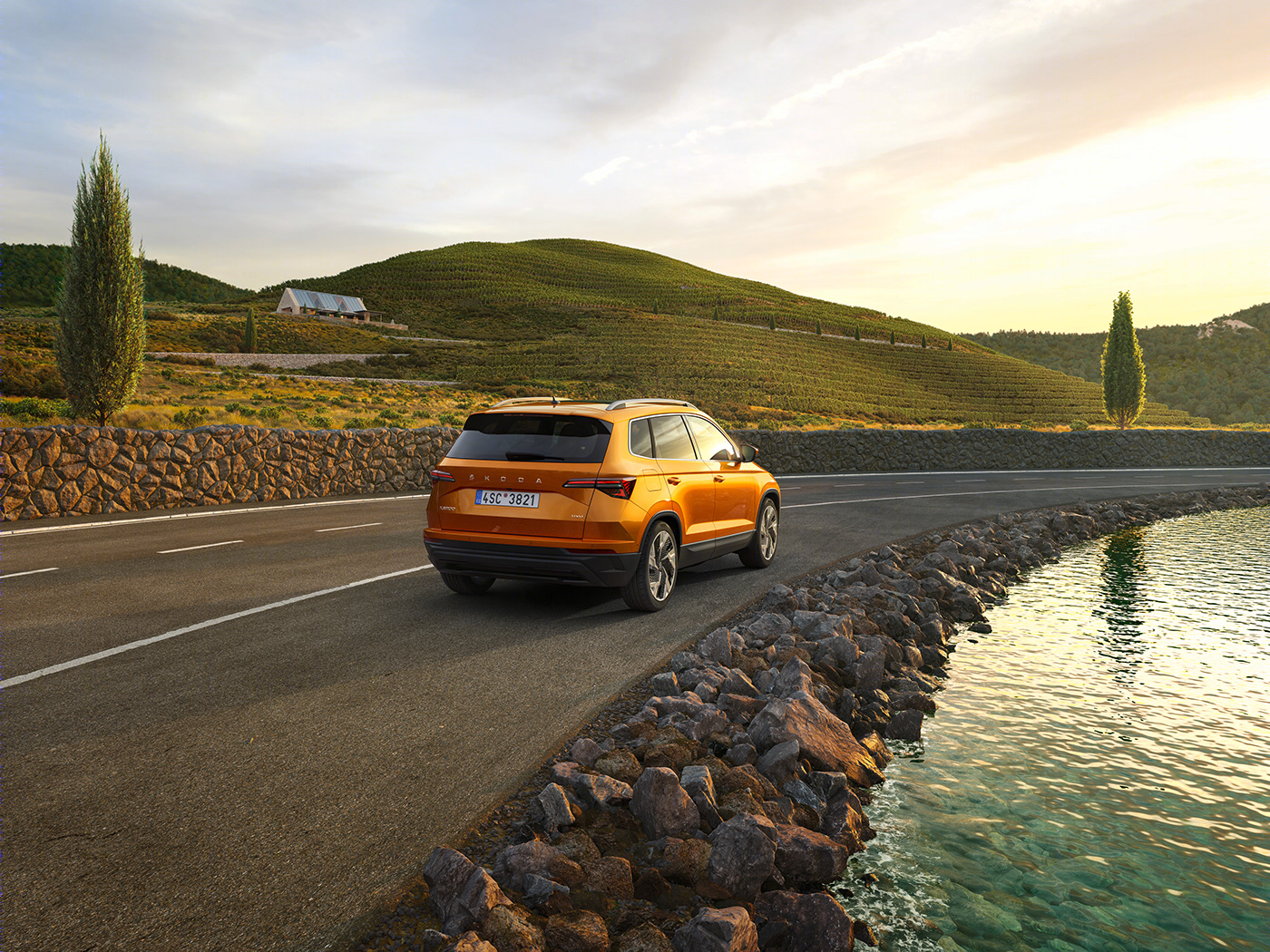 ŠKODA KAROQ 全 CGI 项目丨Jakub Hanzlíček-3
