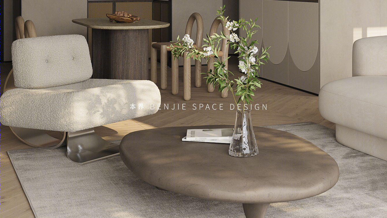 无常残缺之美侘寂风 · 御龙湾 100㎡雅居设计丨本界设计-5