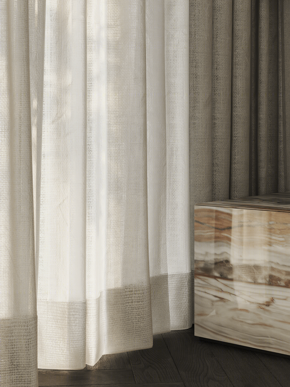 乌克兰舒适家庭办公室设计丨Yuliia Zhatko-11