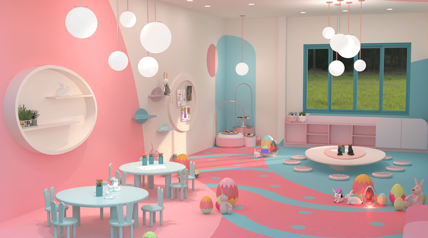 EASTER Kid's Art Room-8