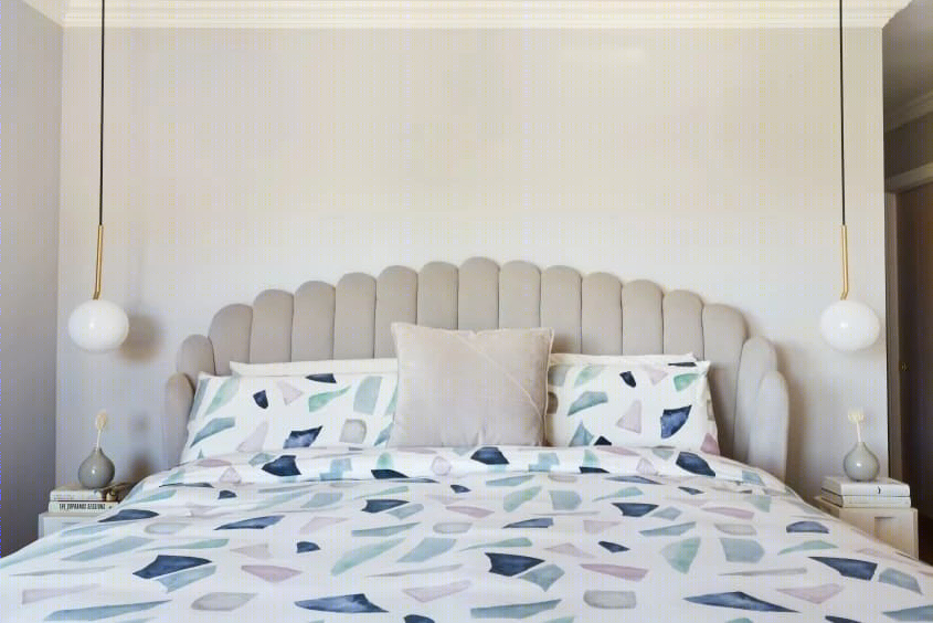 复古与现代融合的清新糖果色空间设计丨美国洛杉矶-61