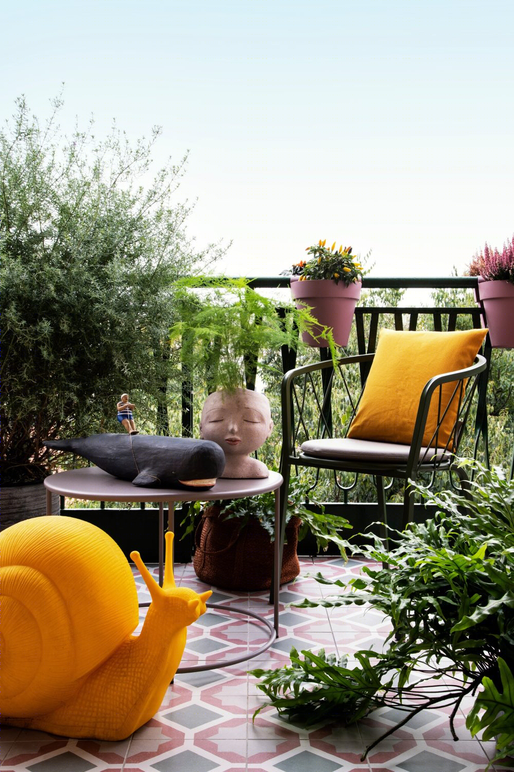 米兰 110 平米公寓的彩色雕塑生活-20