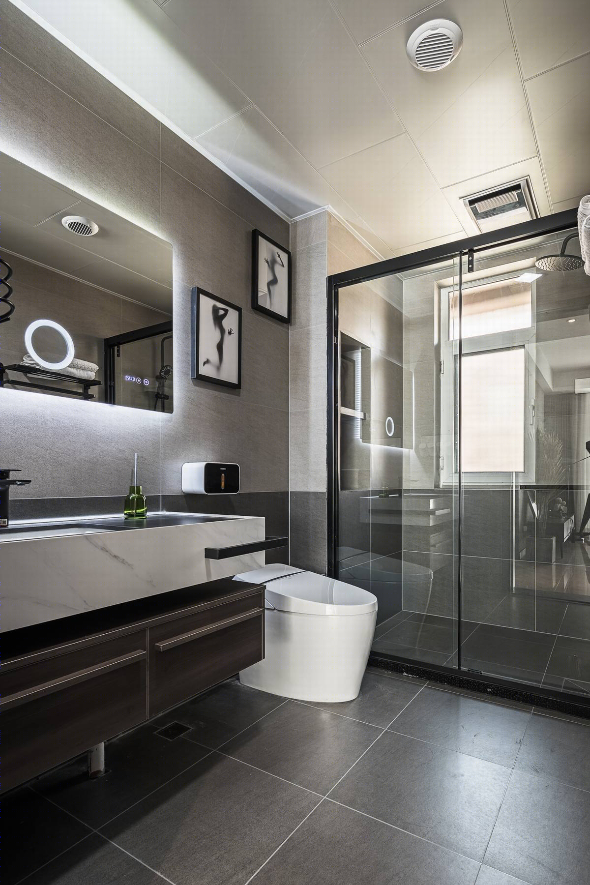 《烟暖》潍坊公园道一号 129㎡现代简约之家，打造舒适生活空间-41