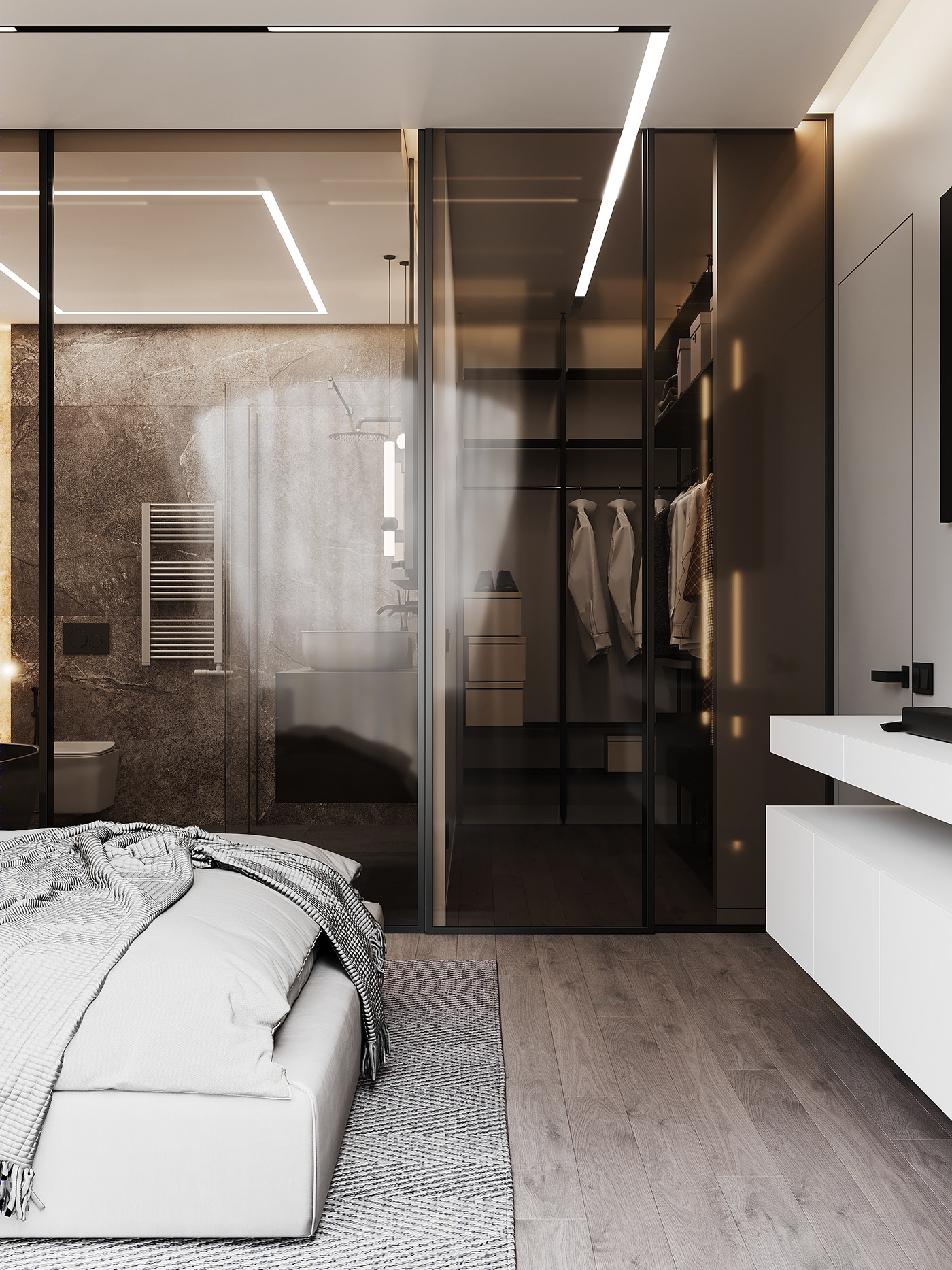 80㎡公寓设计 氛围感超足！-19