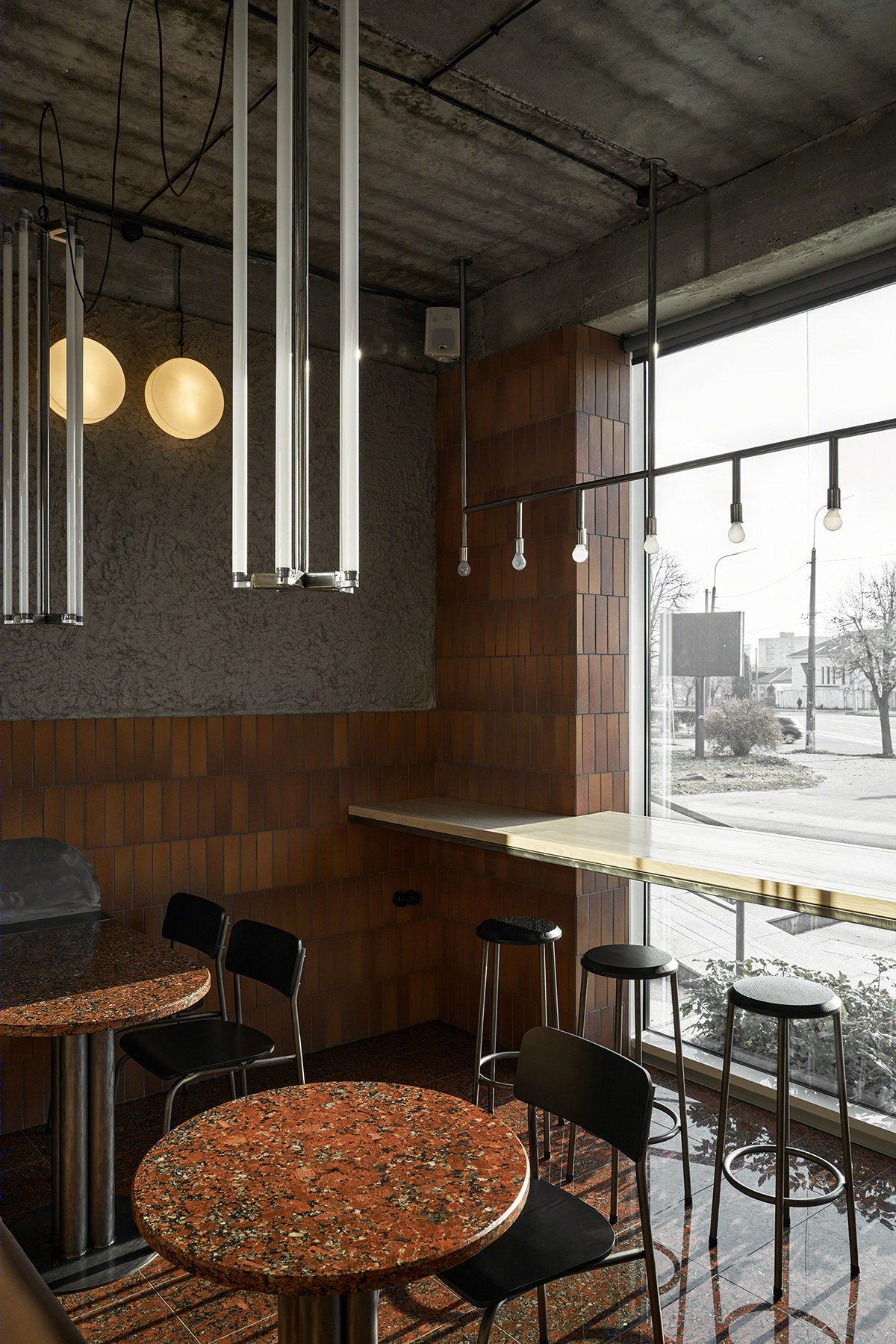 Pizzeria Pomidoros BT 快餐店设计丨乌克兰丨Paliychuk Olga-11