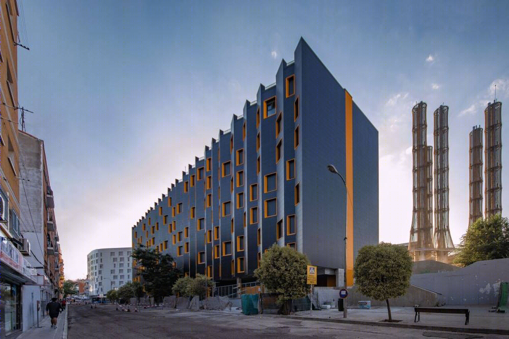 马德里 NSA1 社会住房 | 独特双面通风设计，优化城市环境感知-15