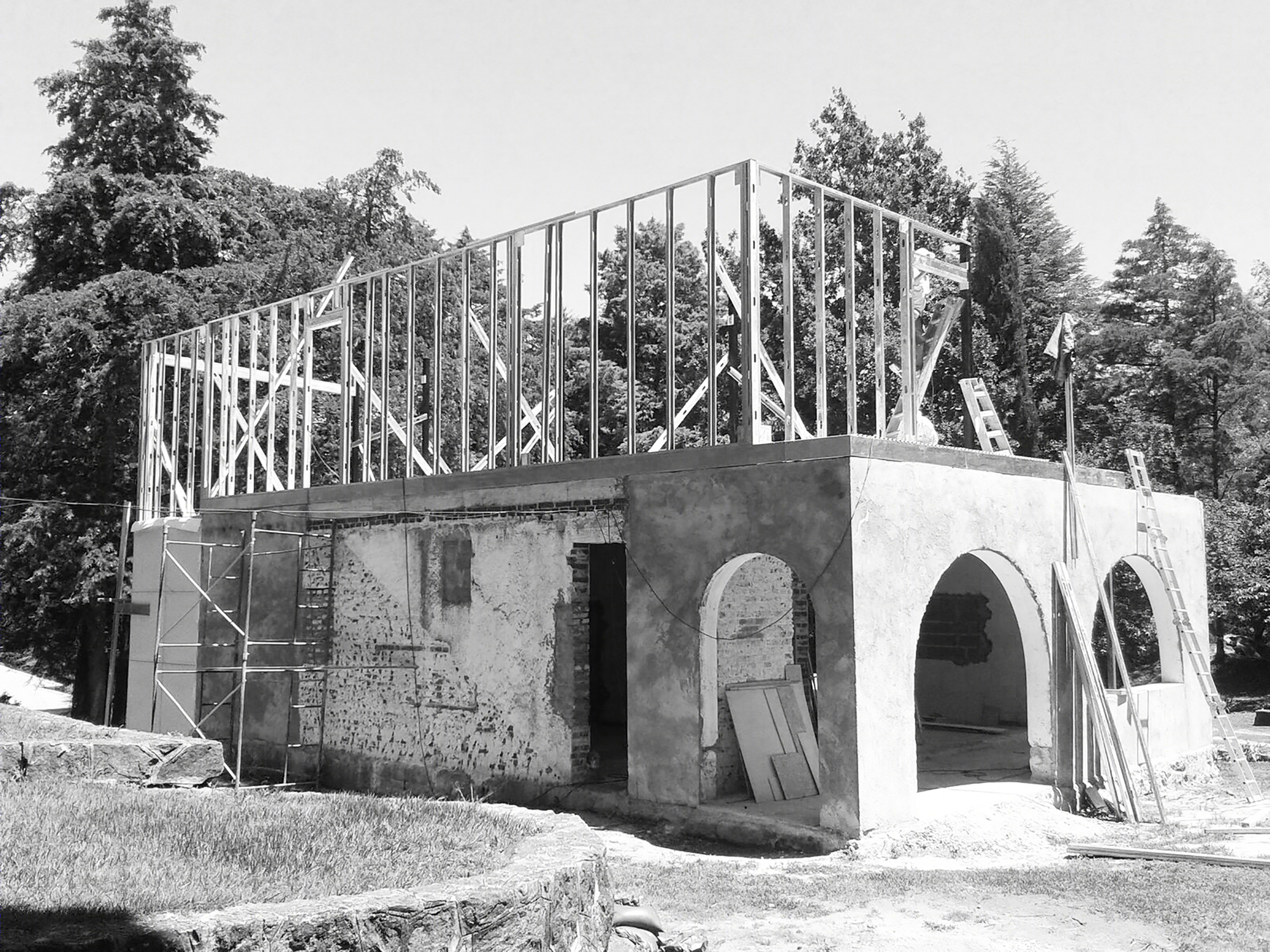 阿根廷山林中的生态别墅-15