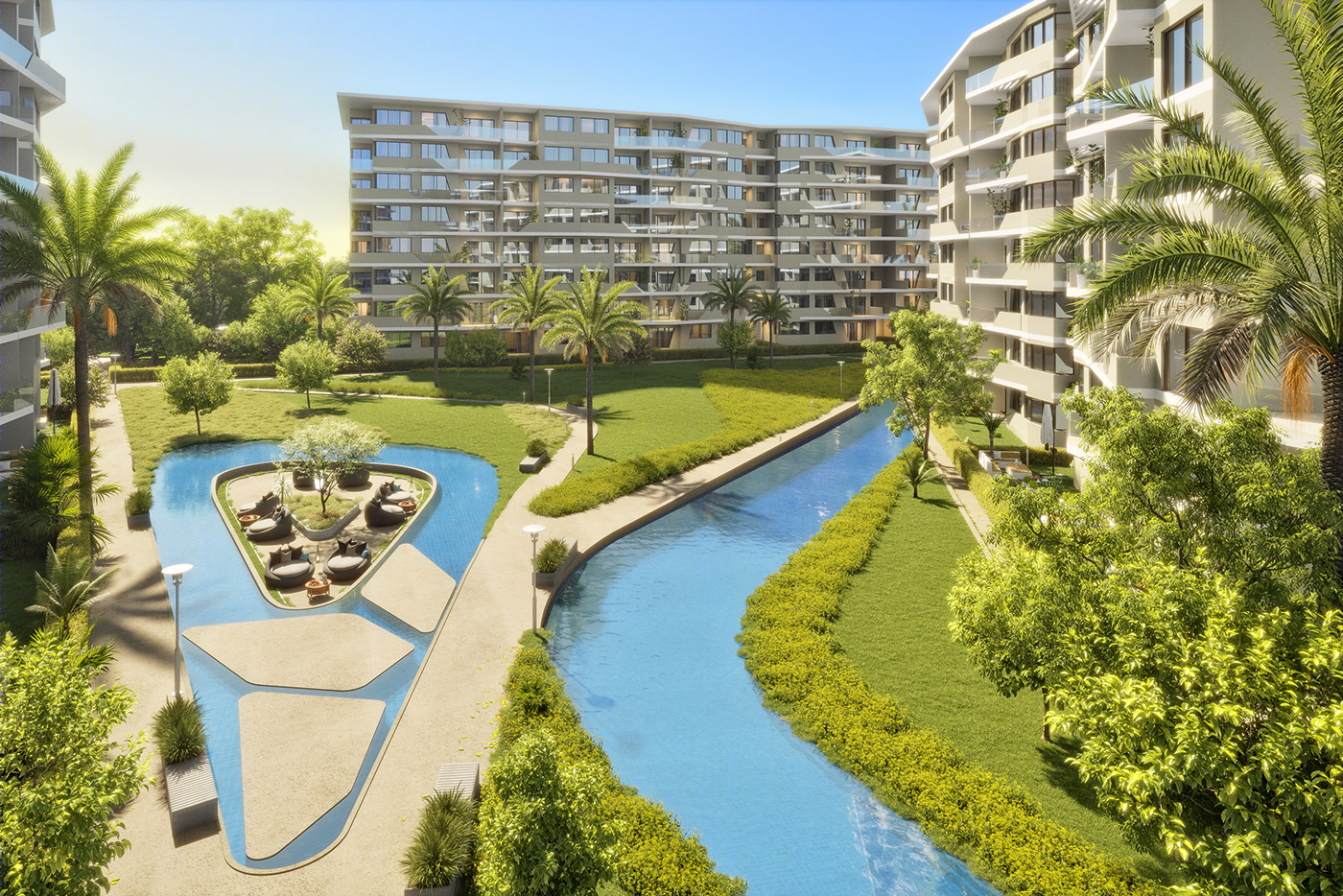 新开罗的中世纪现代公寓丨埃及开罗丨EZAN Developments-13