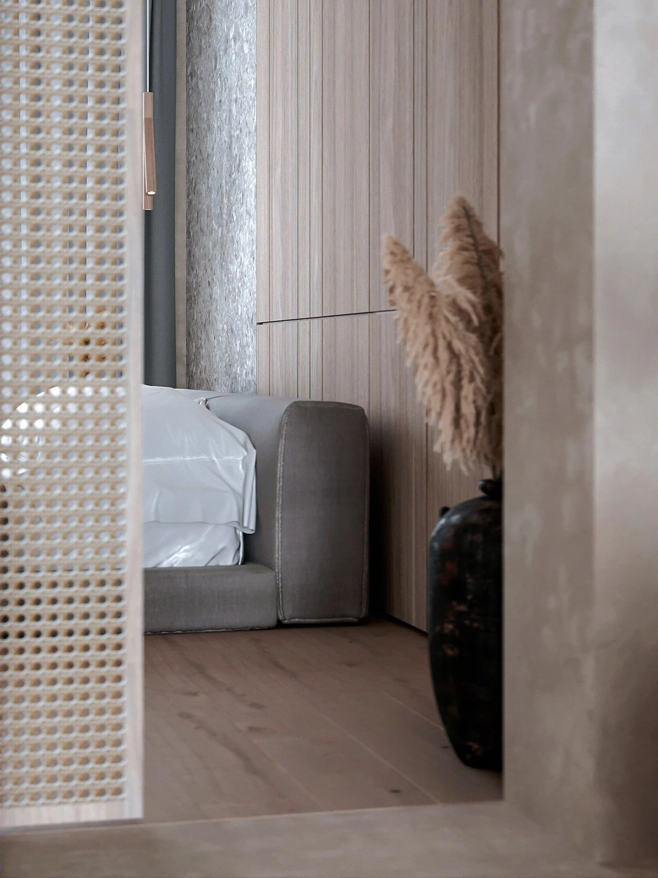 极简卧室设计，木石搭配禅意与简约-18