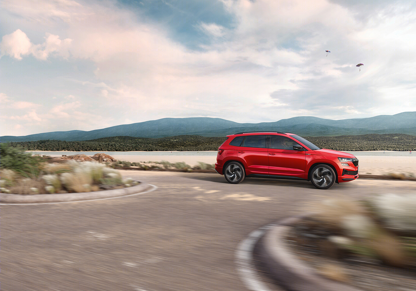 ŠKODA KAROQ 全 CGI 项目丨Jakub Hanzlíček-6