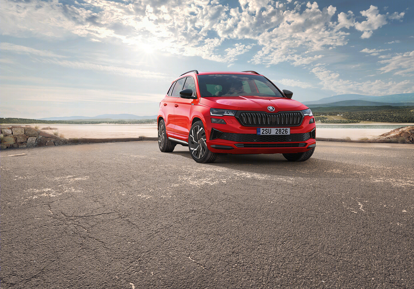 ŠKODA KAROQ 全 CGI 项目丨Jakub Hanzlíček-9