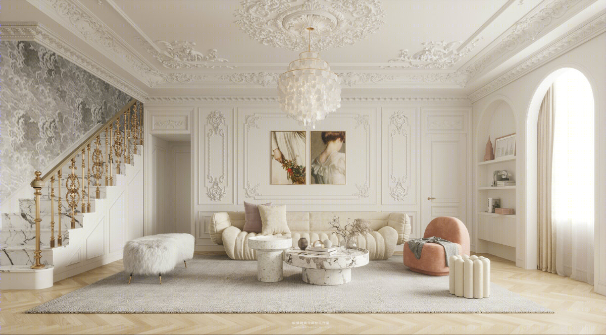 法式风格商业写实组室内设计丨映像視覺-6