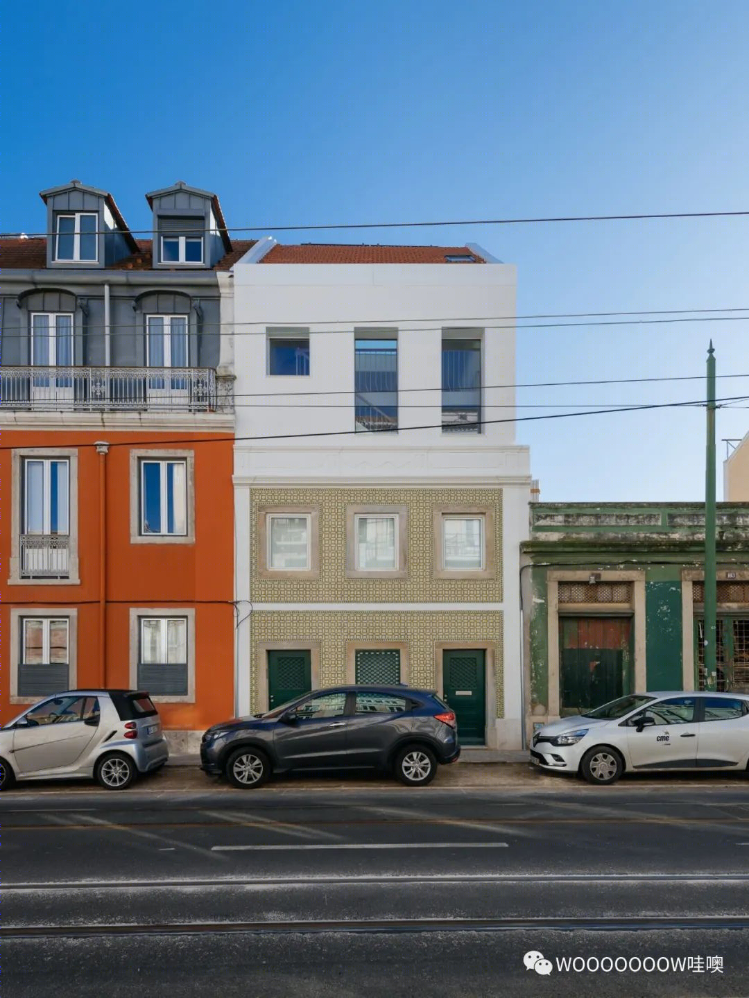 里斯本 Rua Bartolomeu Dias 住宅,翻新扩建的现代魅力-3