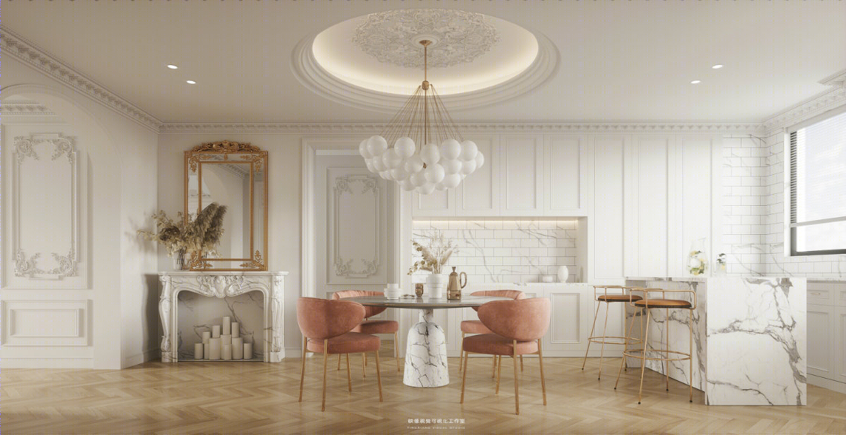 法式风格商业写实组室内设计丨映像視覺-7