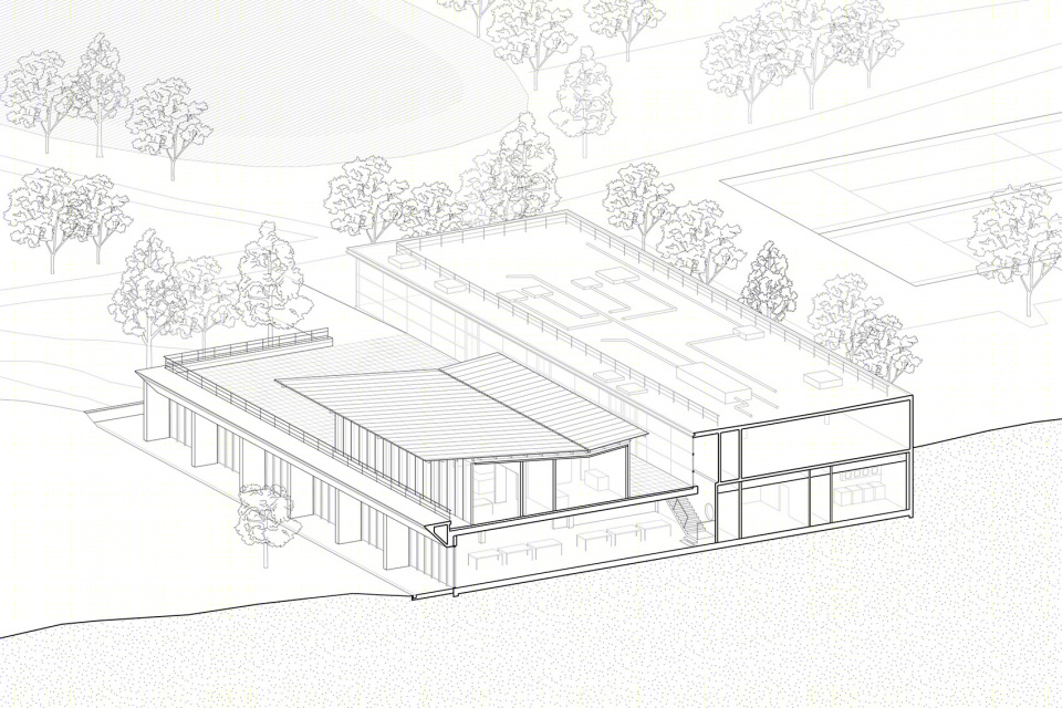 法国塞尔吉大学食堂改建丨I+A Laboratoire des structures-7