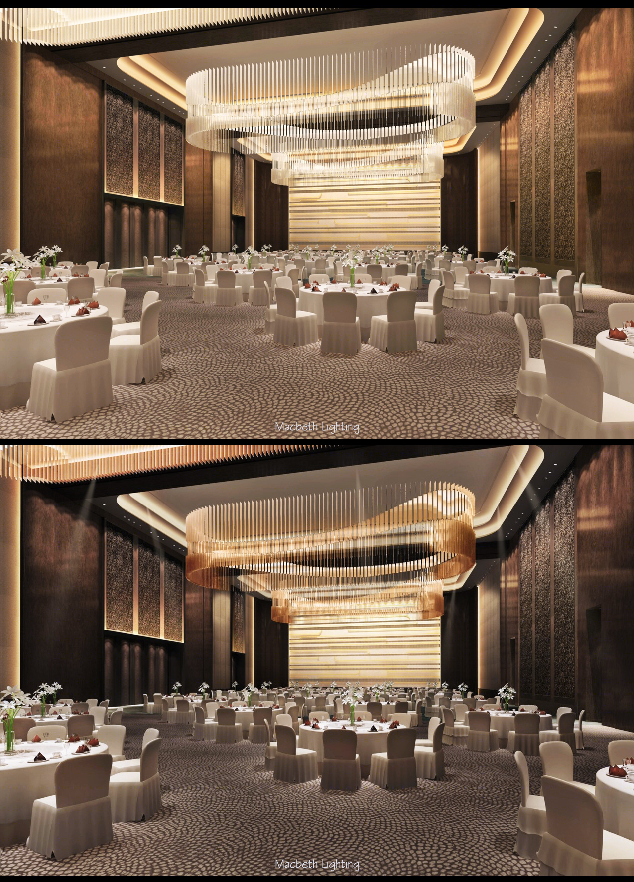 土福灣中堂喜來登大酒店灯光设计-62