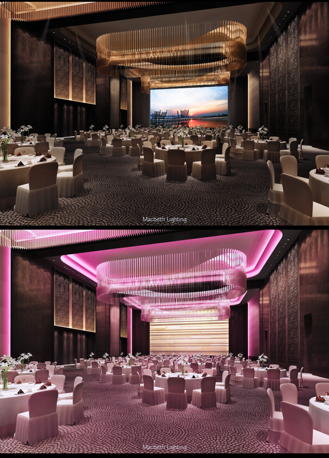 土福灣中堂喜來登大酒店灯光设计-64