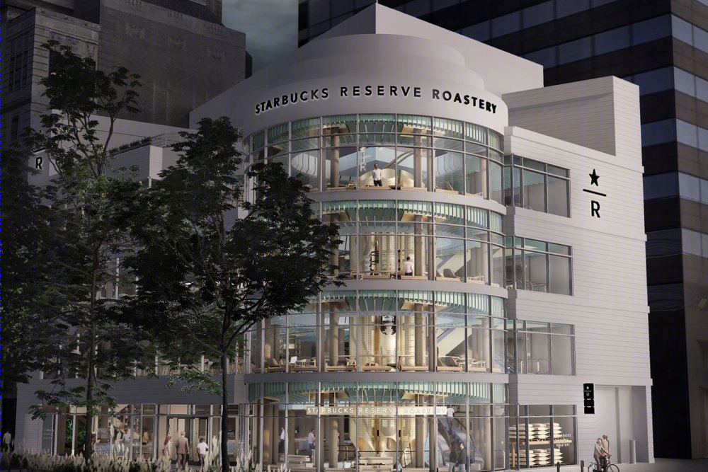 芝加哥巨型星巴克臻选烘焙工坊丨美国芝加哥丨Jill Enomoto-0