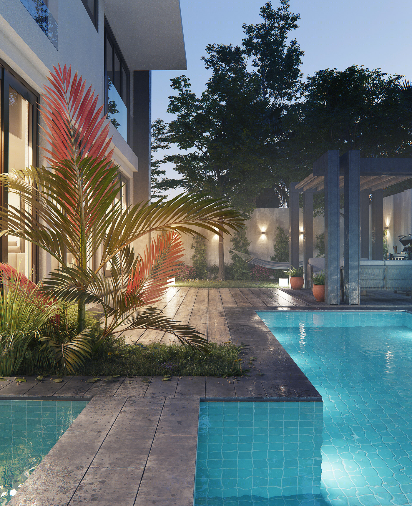 Anastasiya Gushchina丨庭院丨Mocoli Residencia Arq.Jonas Vinueza-0