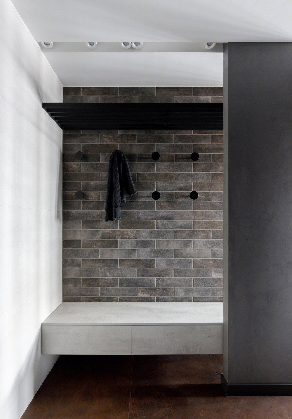 现代简约石墨公寓丨俄罗斯莫斯科丨Tatiana Vakueva,建筑工作室 Abwarten！-15