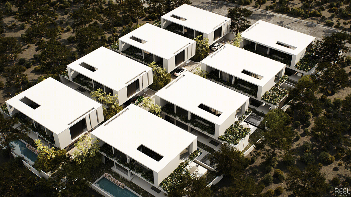 2021 年土耳其迷你联排别墅建筑丨Reel Studio-5