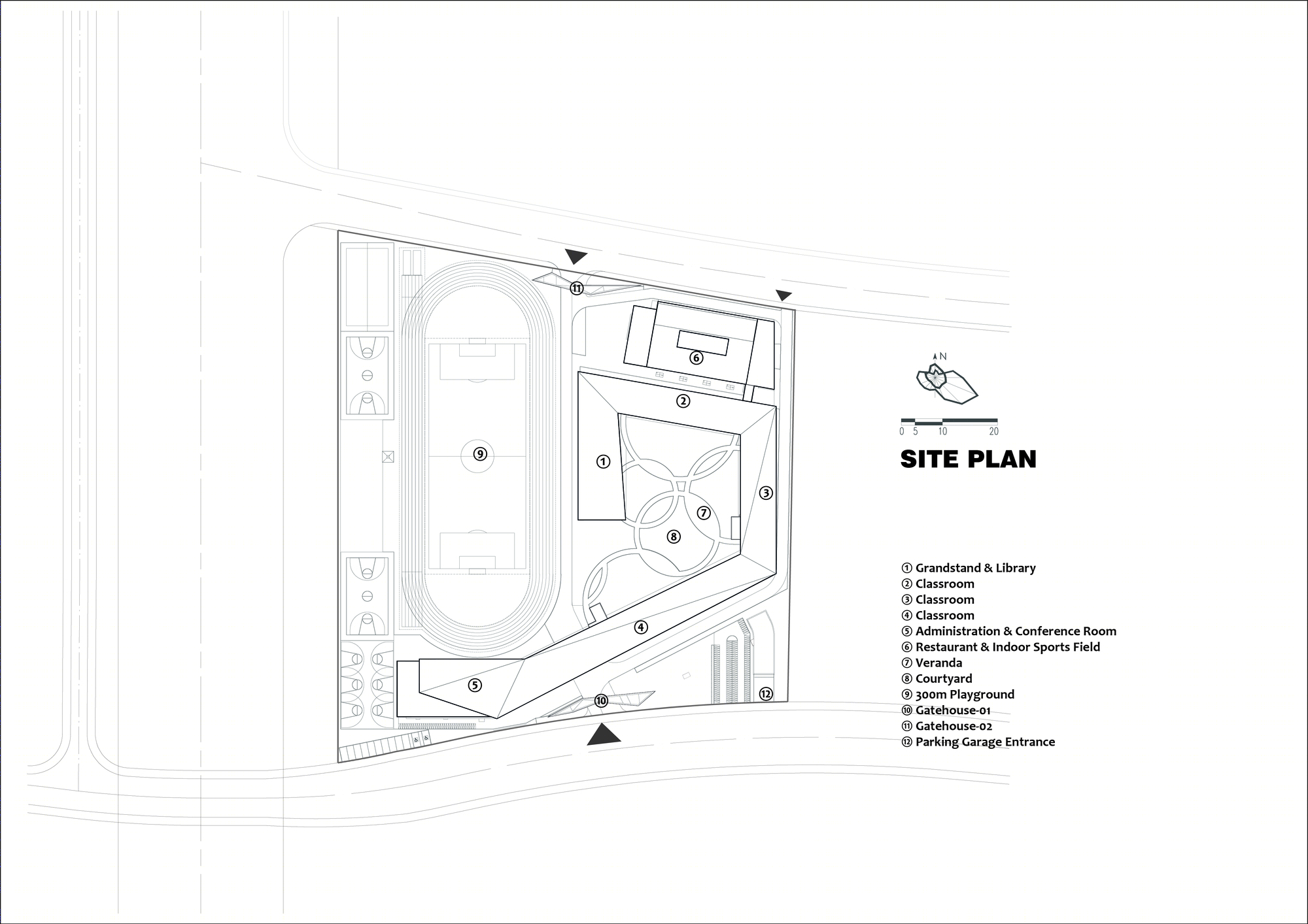 开放与围合交融的校园建筑 · 凤溪小学丨Minax Architects-47